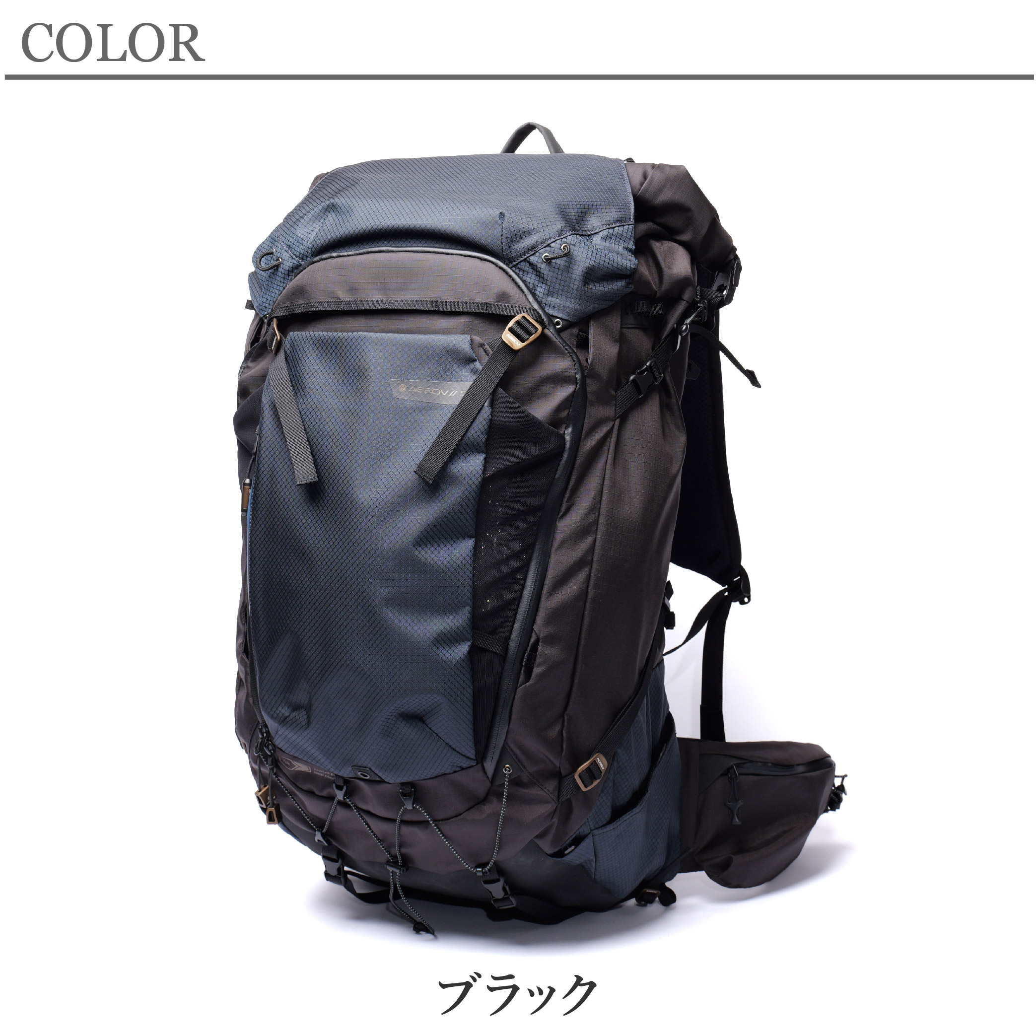 AS2OV アッソブ EPIC BACK PACK バックパック メンズ アウトドア 旅行 大容量 軽量 602400の画像