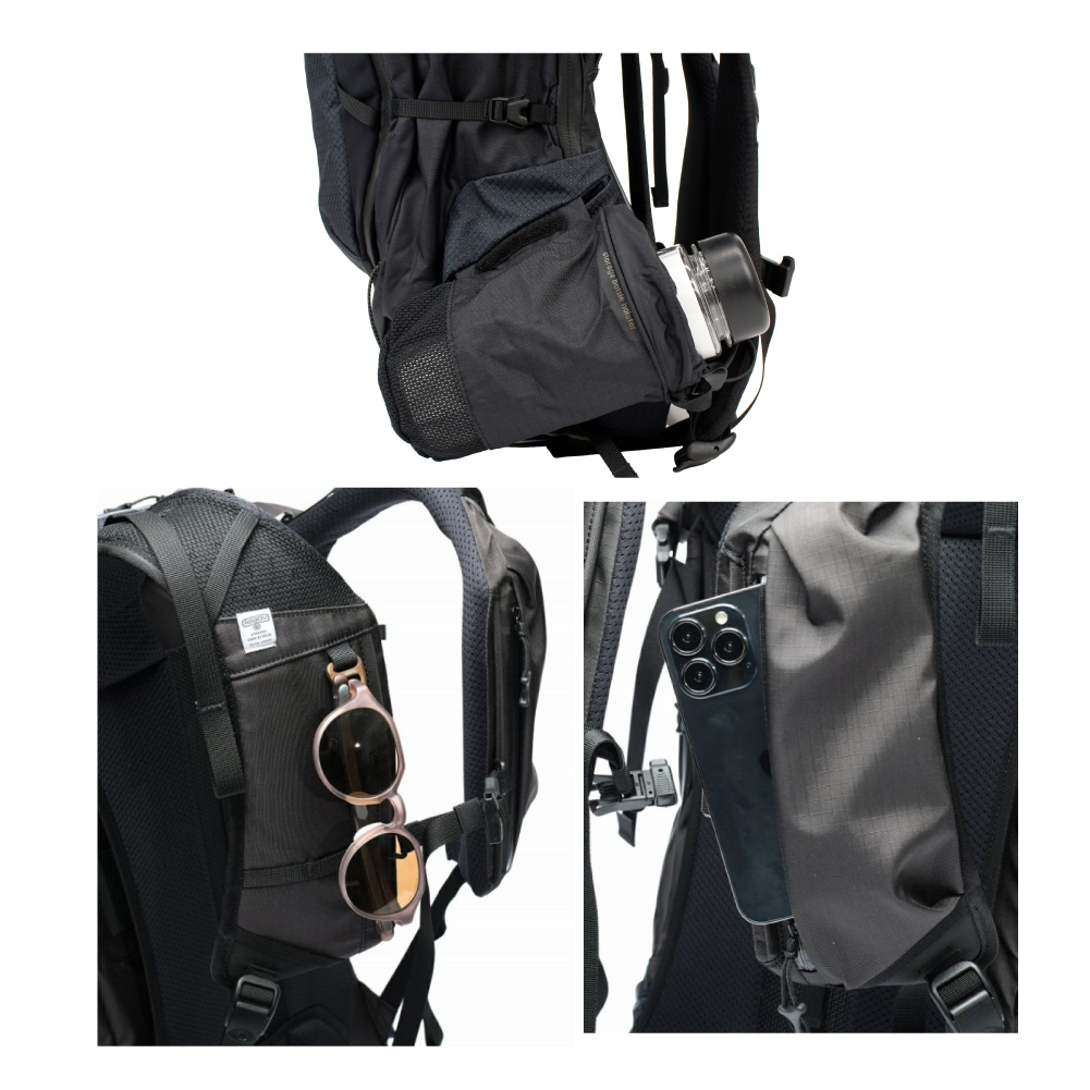 AS2OV STANDARDシリーズ　ブラック リュック アッソブ AS2OV STANDARD DAYPACK -BK （ブラック） - ファッション