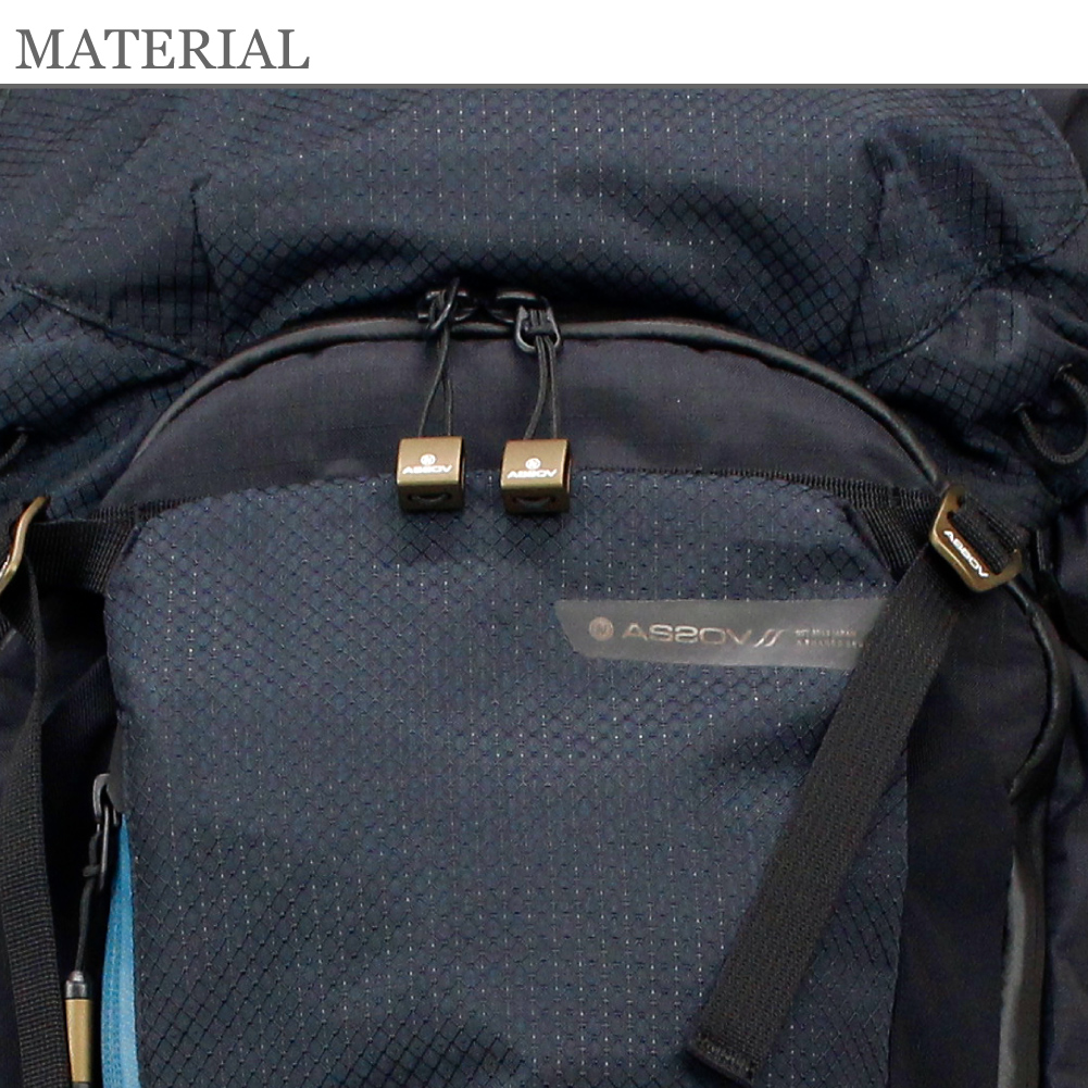 AS2OV（アッソブ） バックパック 30L アウトドア メンズ 登山 キャンプ