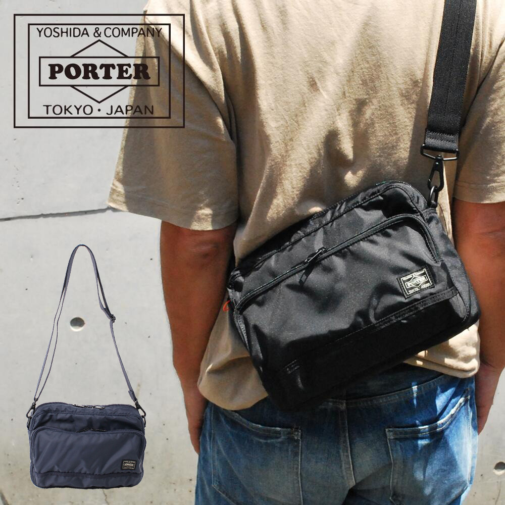 PORTER FLASH ポーターフラッシュ　ショルダーバッグ　ネイビー ポーター フラッシュ ショルダーバッグ 689-05949 （カラー