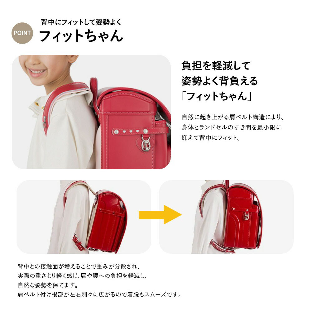 EISHIN マカロン ジェラード 女の子 ランドセル かわいい 軽い A4 6年保証 榮伸 ネールピンク スカイブルー シロ【2027年1月中旬から順次発送】の画像