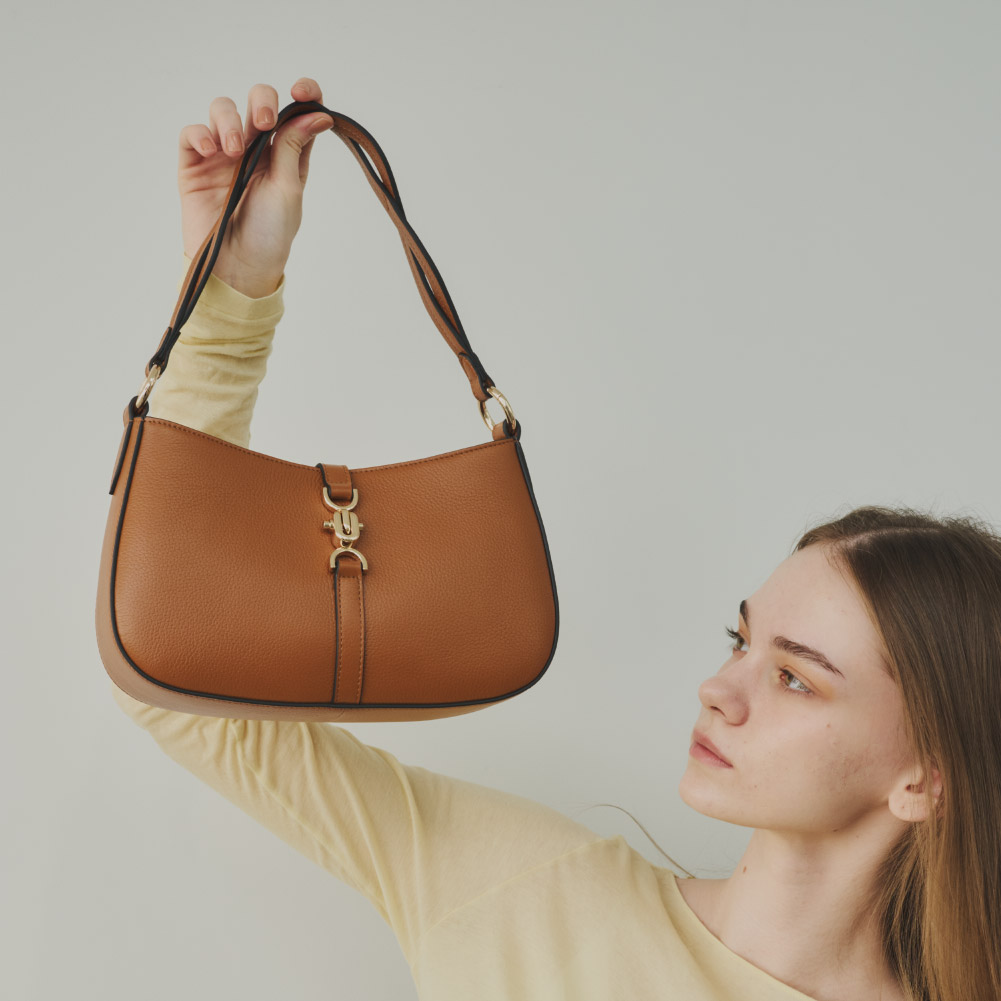 PALIO（パリオ） ショルダーバッグ 本革 ワンハンドル バッグ レザー 