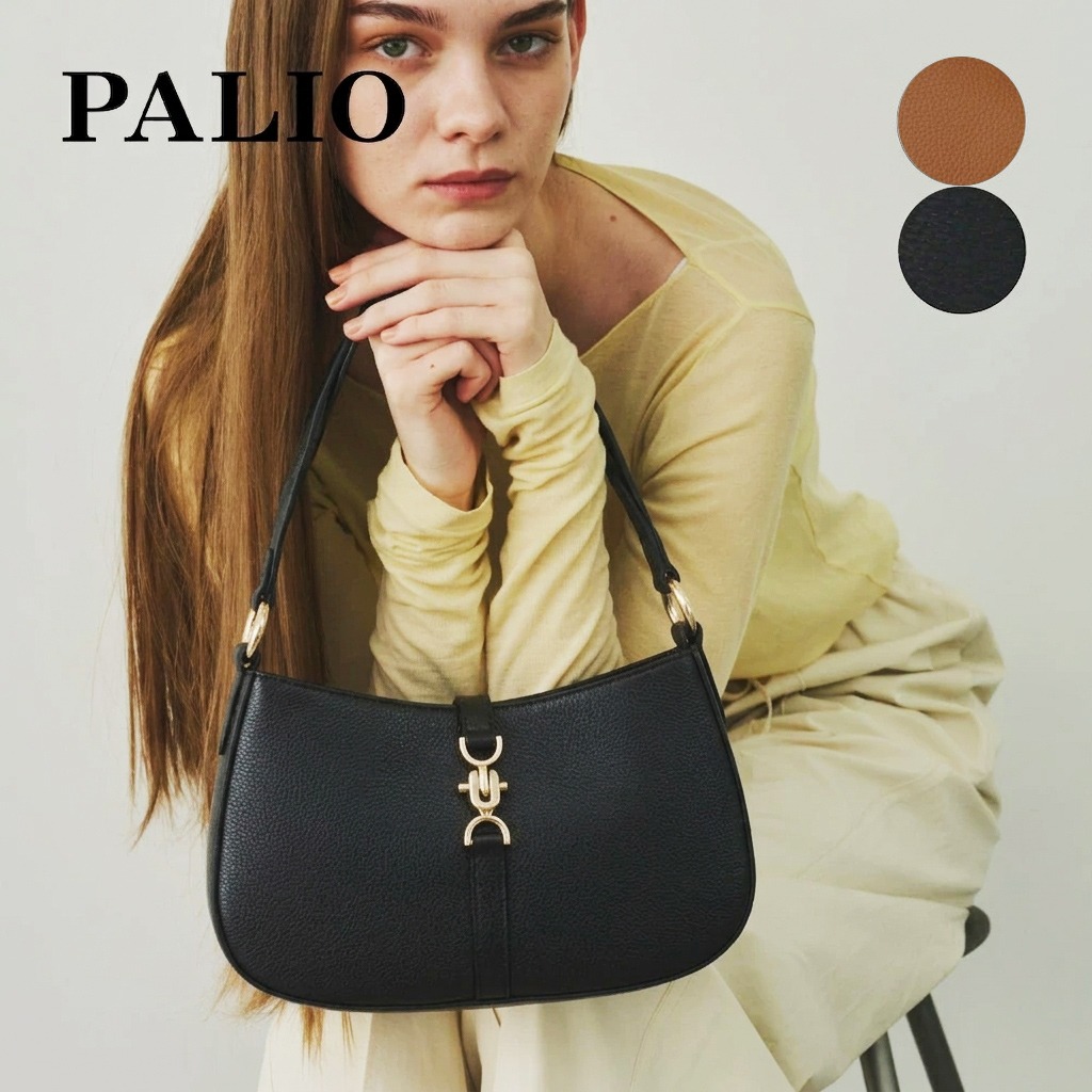 PALIO（パリオ） ショルダーバッグ 本革 ワンハンドル バッグ レザー