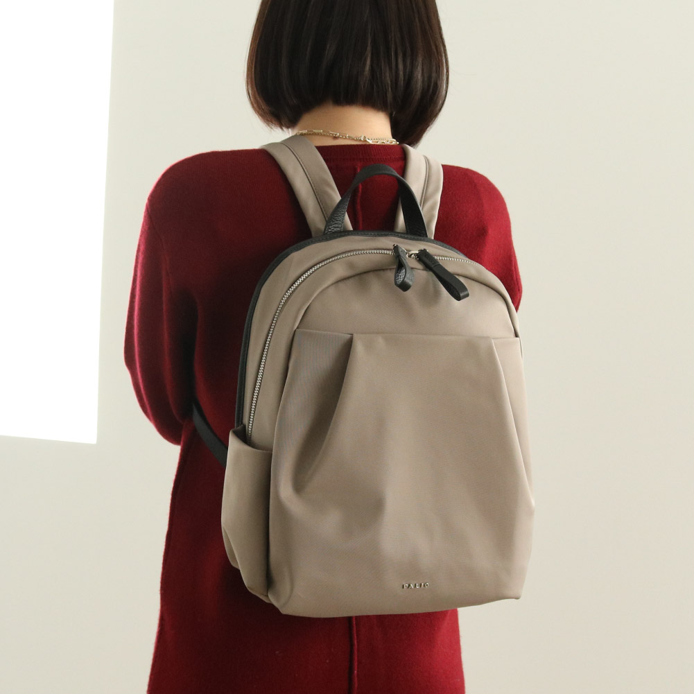 PALIO（パリオ） リュックサック レディース ナイロン 撥水 レザー