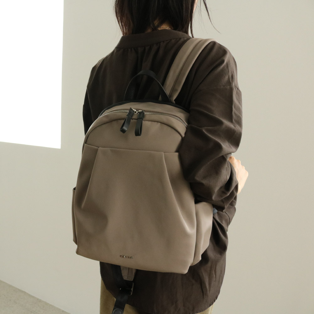 PALIO（パリオ） リュックサック レディース ナイロン 撥水 レザー