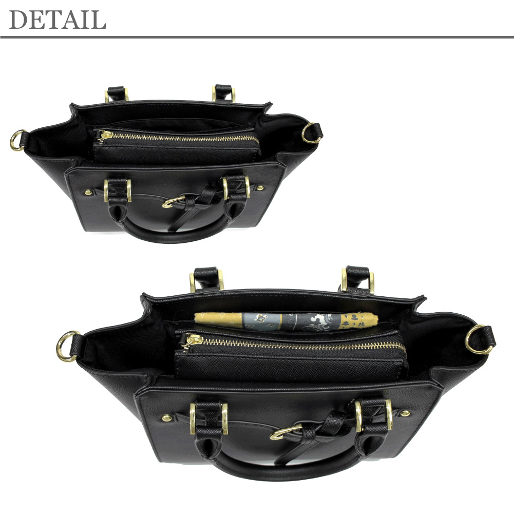 トートバッグ ハンドバッグ 2way ショルダー レディース 通勤 自立