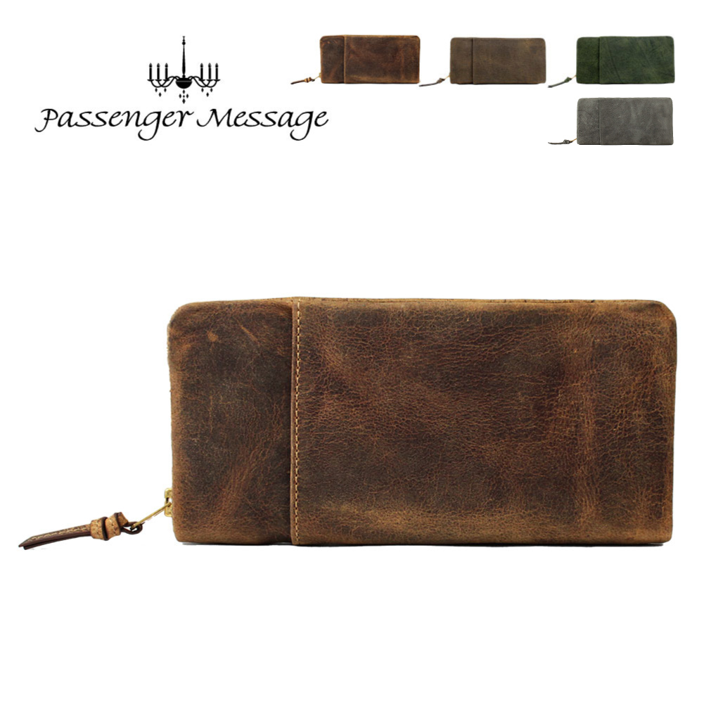 Passenger Message（パッセンジャーメッセージ） 財布 メンズ 長財布