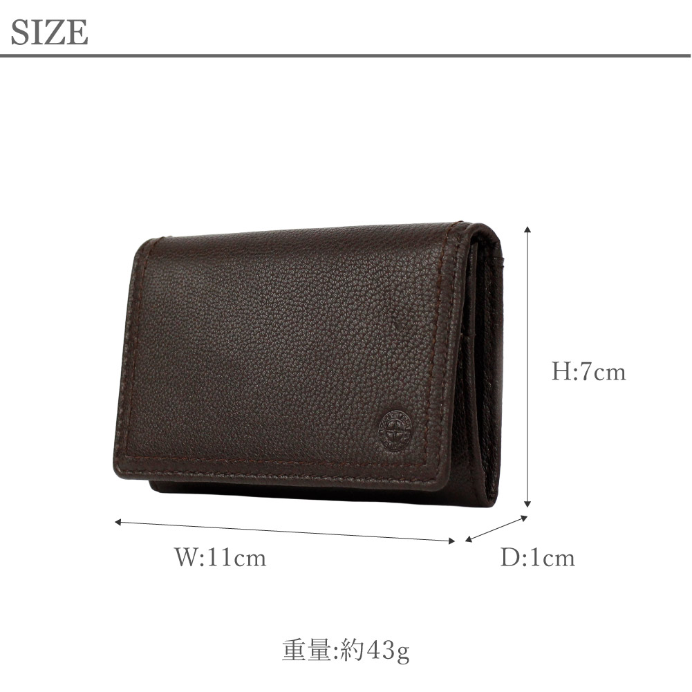 COMPLETE PLUS（コンプリートプラス） 名刺入れ メンズ 薄型 レザー