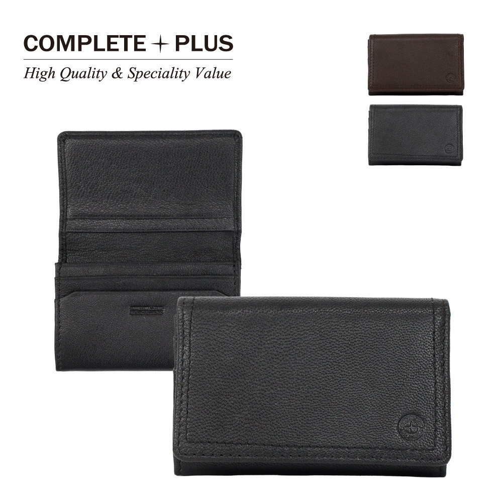 COMPLETE PLUS（コンプリートプラス） 名刺入れ メンズ 薄型 レザー