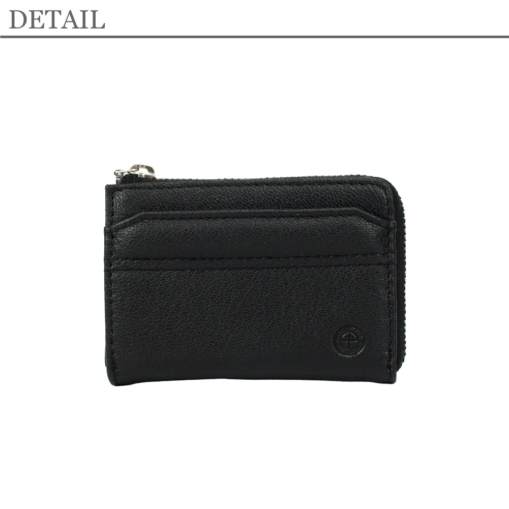 コインケース メンズ 薄型 レザー 軽量 山羊革 シンプル 使いやすい 小銭入れ ブランド ビジネス 仕事 COMPLETE PLUS  コンプリートプラス