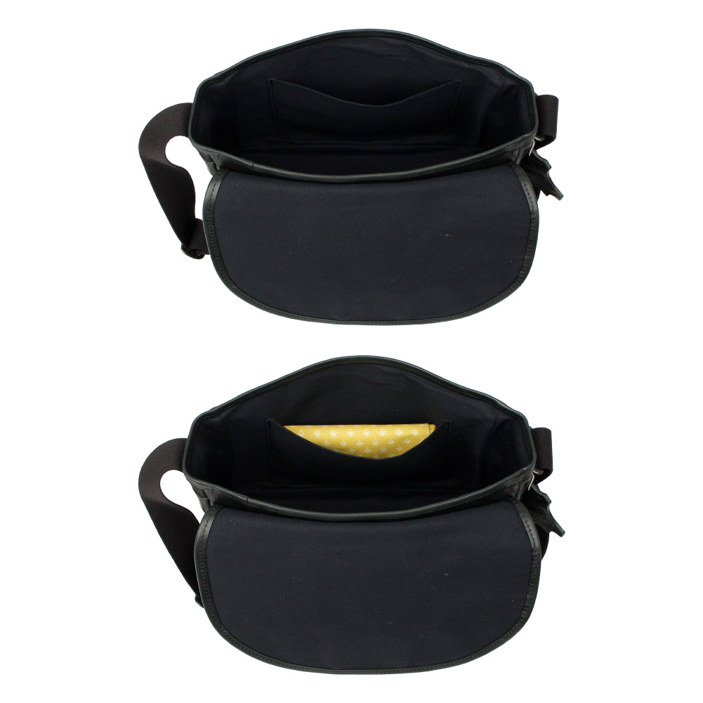 Passenger Message MORITA & Co. ブラック レザー Passenger Message 三つ折り財布 メンズ 本革 ブランド 牛革 革