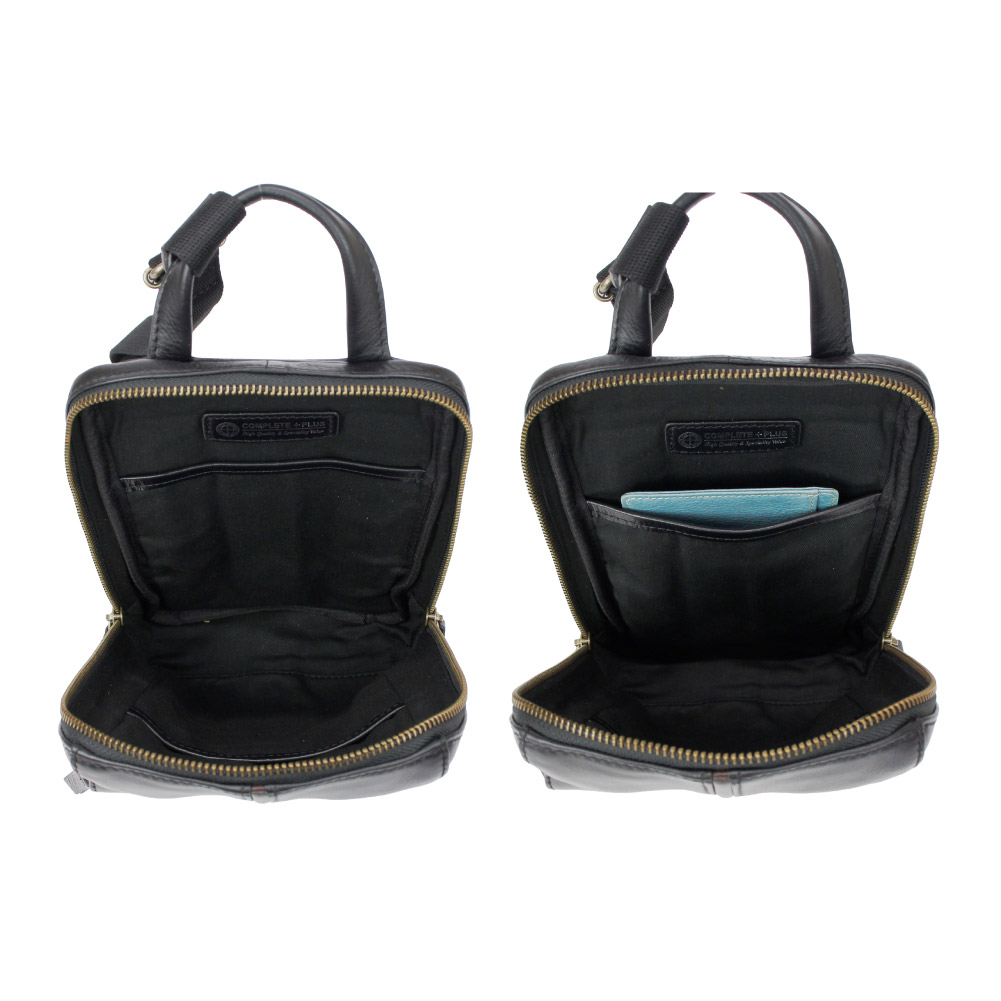 ゴンちゃん様　2way ボディバッグ(M)　ハンドメイド COMPLETE PLUS（コンプリートプラス） ボディバッグ メンズ レザー