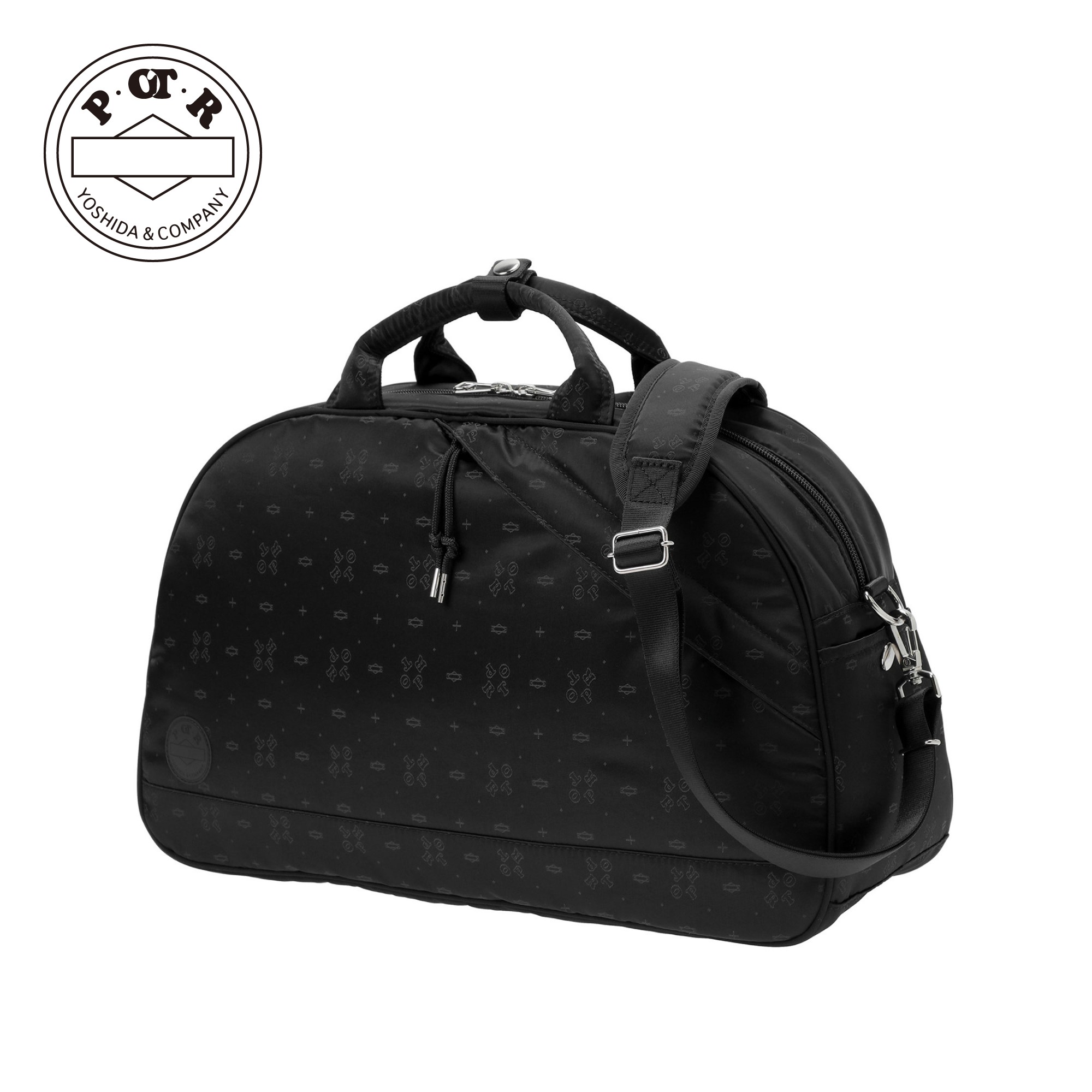 POTR POTR MONOGRAM 2WAY BOSTON BAG ピー・オー・ティー・アール  ピー・オー・ティー・アール モノグラム 2WAY ボストンバッグ 998-19804｜e-bag-morita