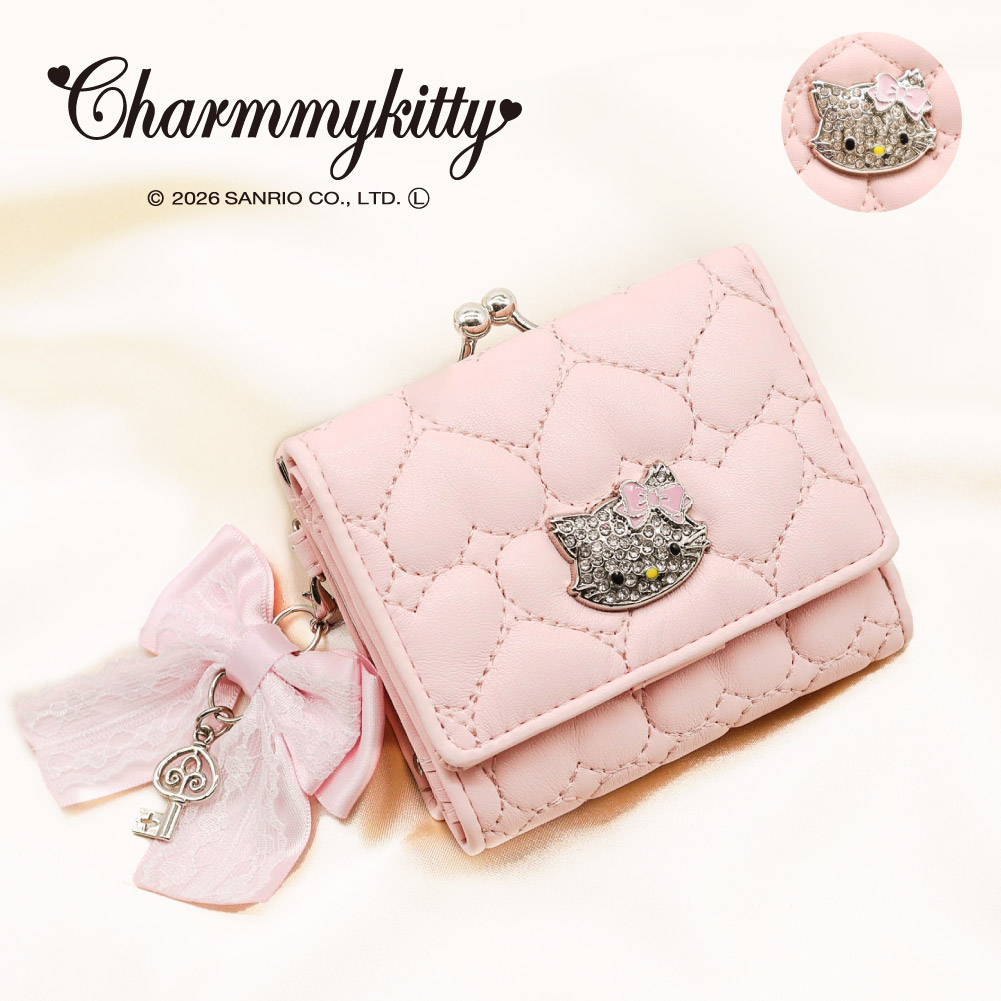 sanrio（サンリオ） Charmmy Kitty チャーミーキティ がま口財布 ミニ