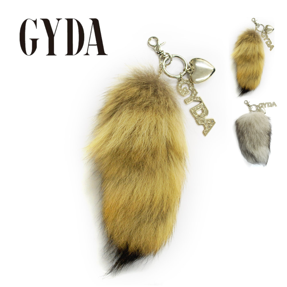 GYDA（ジェイダ） ファーチャーム バッグチャーム 天然ファー 天然素材