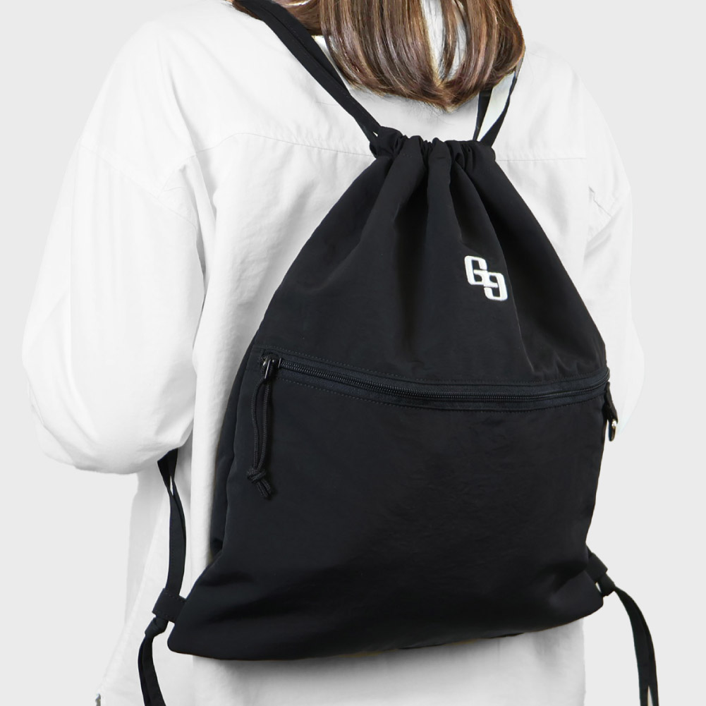 GYDA（ジェイダ） 【予約】 ナップサック 可愛いバッジ付き レディース