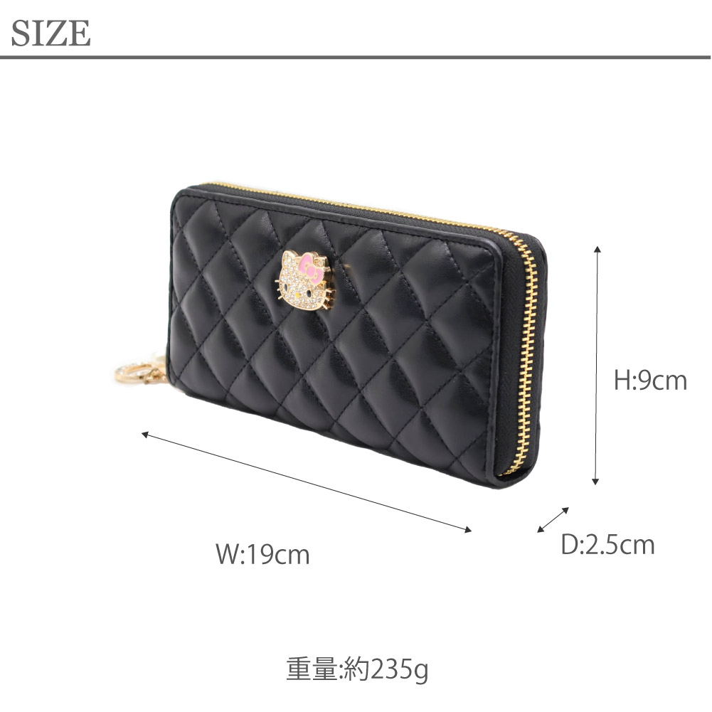 sanrio（サンリオ） Hello Kitty ハローキティ 長財布 ラウンド