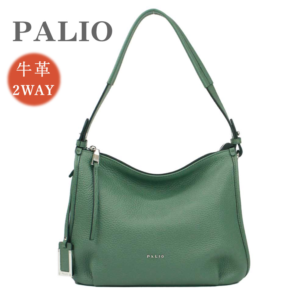 PALIO 牛革 2WAY ショルダーバッグ PALIO ショルダーバッグ レディース 斜めがけ 軽い ブランド