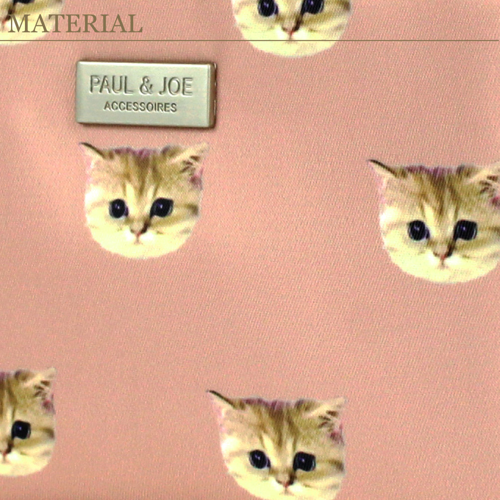 ポールアンドジョー PAUL&JOE ACCESSOIRES ポーチ 化粧ポーチ ヌネット総柄 猫 猫柄 レディース ブランド PJA-P962｜e-bag-morita｜14
