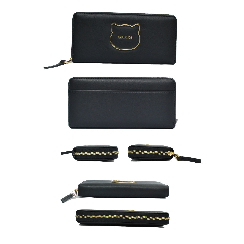 未使用⭐︎ PAUL &JOE 財布ラウンドファスナー　長財布 PAUL & JOE ACCESSOIRES 財布 ＆ (ポール＆ジョーアクセソワ