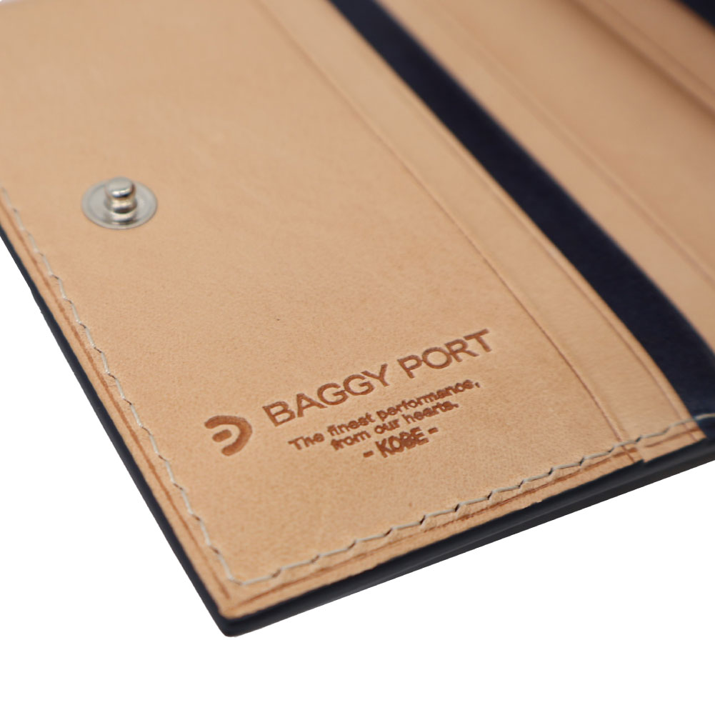 BAGGY PORT（バギーポート） 財布 二つ折り 本革 牛革 レザー 国産