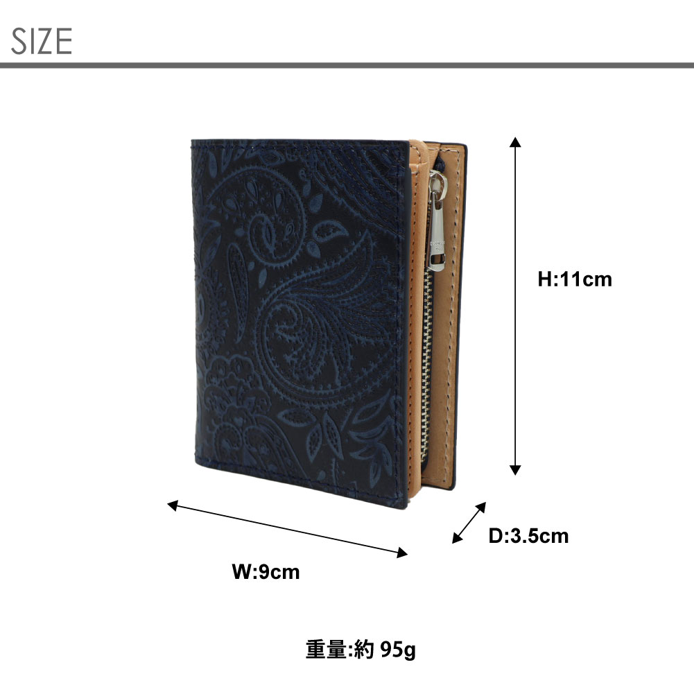 BAGGY PORT（バギーポート） 財布 二つ折り 本革 牛革 レザー 国産