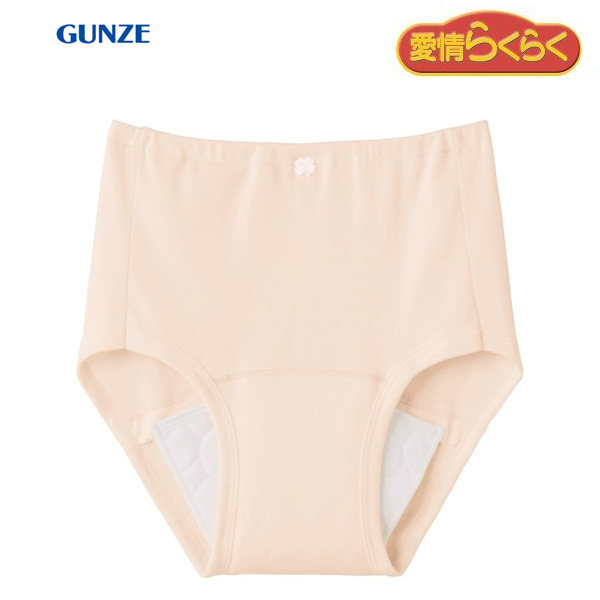 GUNZE グンゼ 介護 介護用品 深ばきショーツ 尿モレ ショーツ レディース 女性下着 愛情らくらく ショーツ 婦人  HW0472