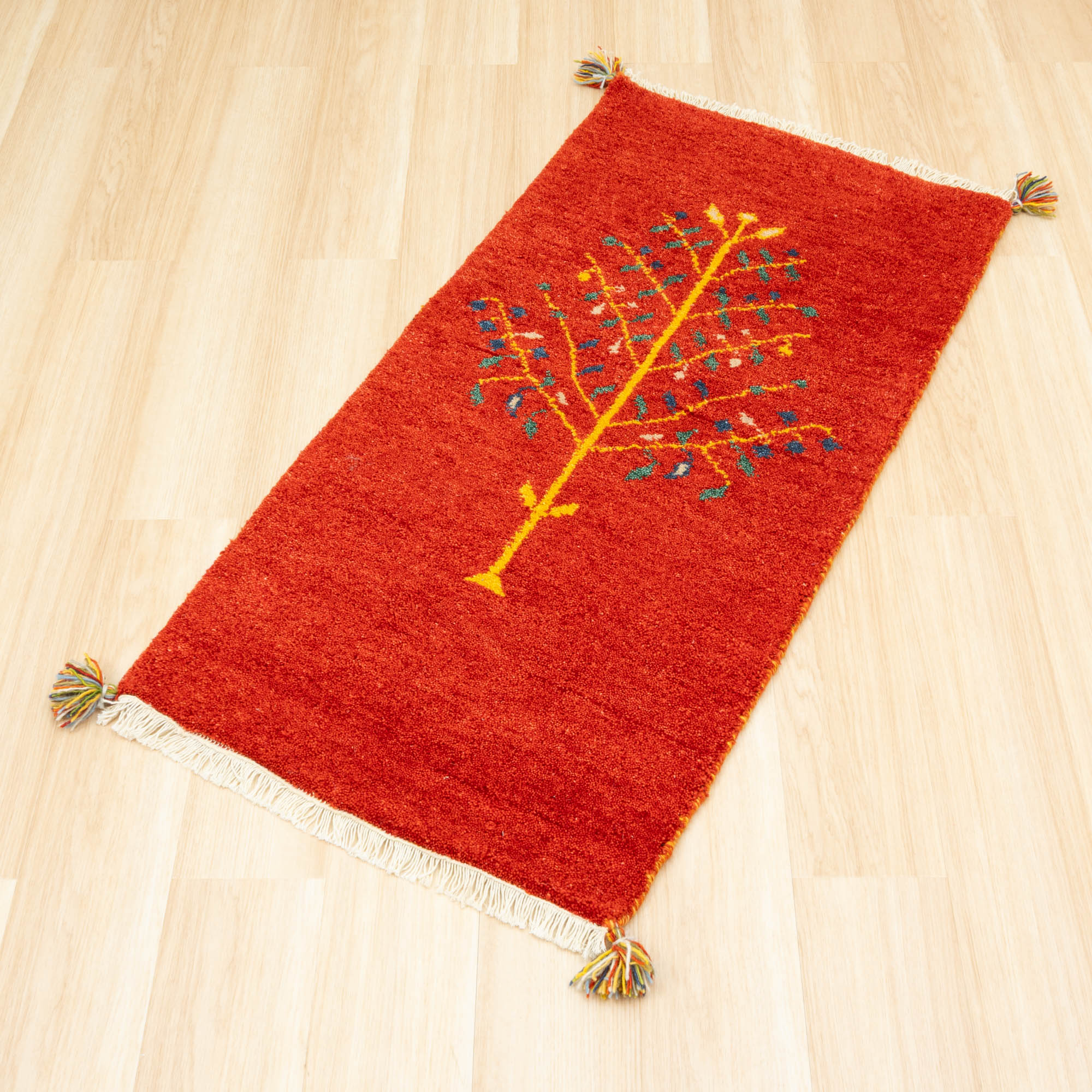 EーBLIND（イージーブラインド） ラグ ギャッベ 60x120cm 高級手結び