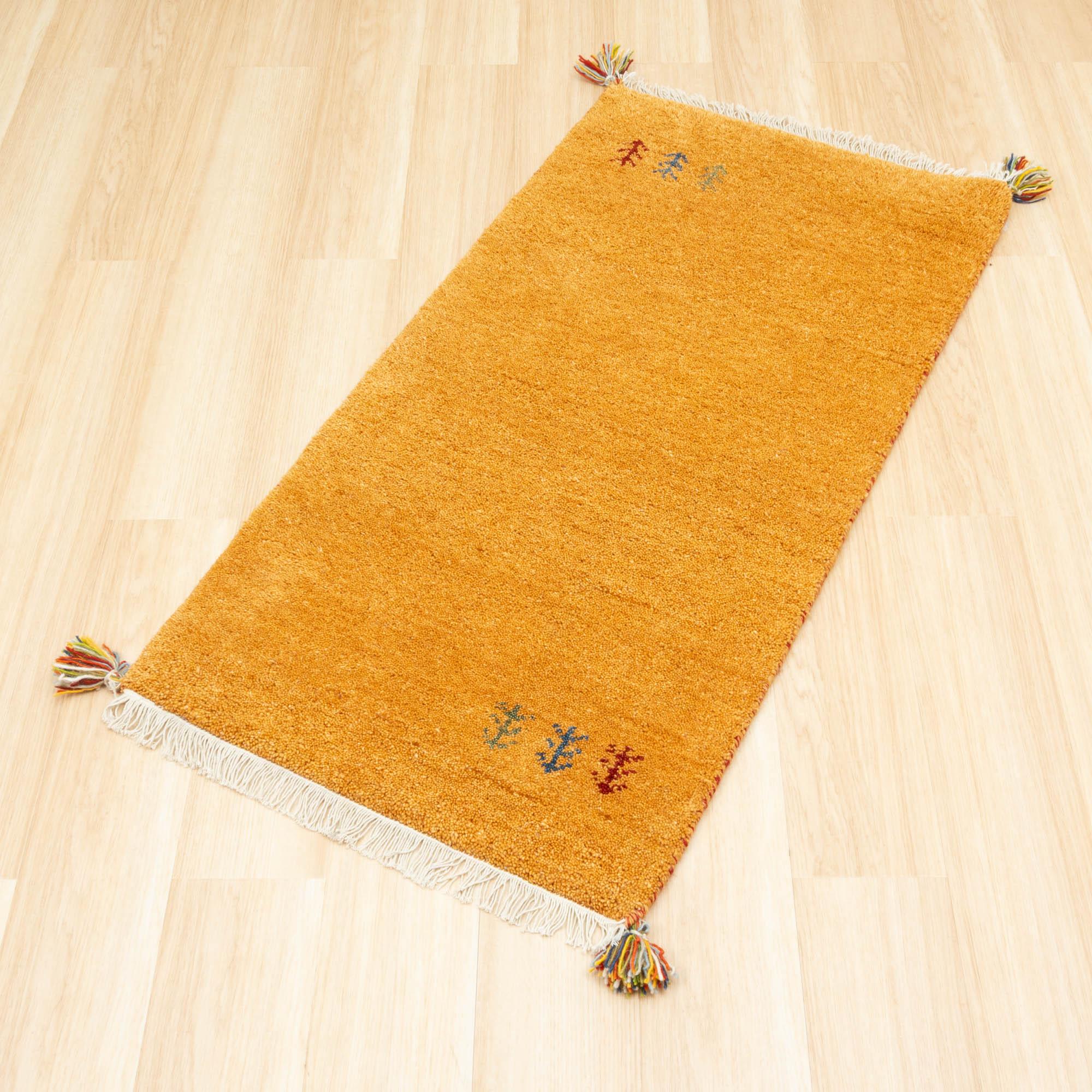 ラグ ギャッベ 60x120cm 高級手結び 秋 冬 快適 ウール ハンドノット GABBEH 座布団 チェアパッド おしゃれ オールシーズン 調湿機能 絨毯 柔らかい 暖かい | EーBLIND | 15