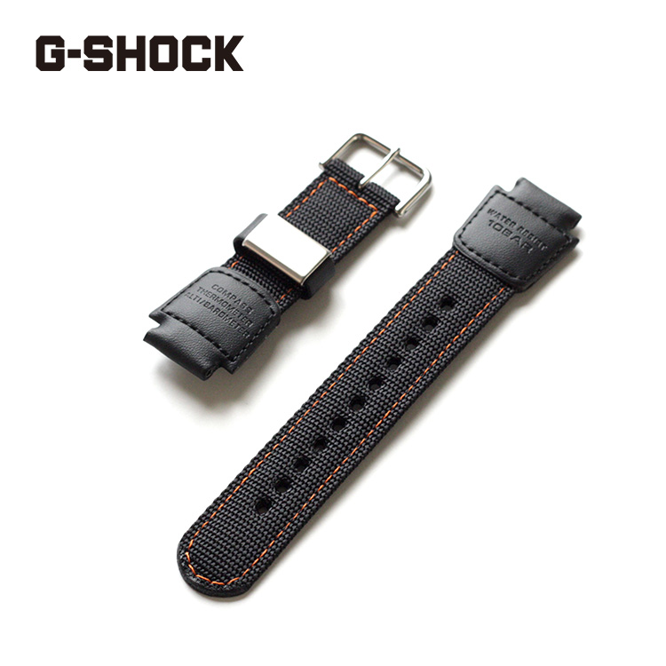 G-SHOCK 純正 替えベルト カシオ CASIO SGW-1000B-4A 対応 クロス 黒