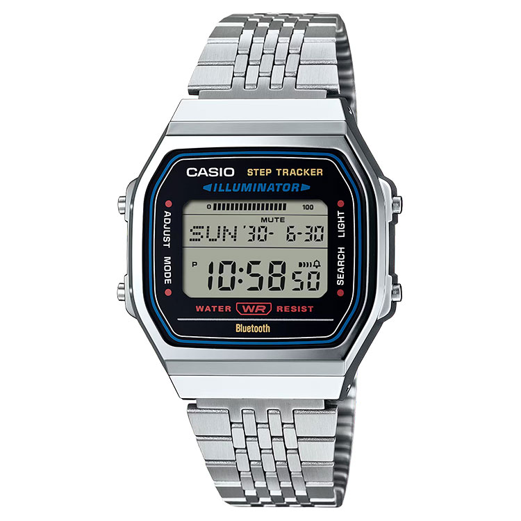 カシオ　デジタル腕時計　新品　レトロモダン 国内正規品モデル シルバー　ブラック CASIO（カシオ） カシオコレクション スタンダードカシオ レトロ