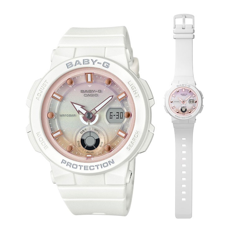 CASIO Baby-G ベビージー ビーチカラーズ　ホワイト CASIO Baby-G ベビージー ビーチカラーズ ホワイト 楽天市場