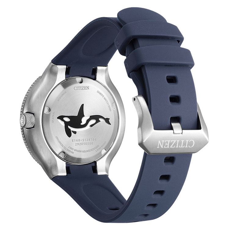 美品 シチズン CITIZEN 腕時計 プロマスター PROMASTER マリンシリーズ BN0231-01L オルカ エコドライブ ダイバー200m ダイバーズ ブルー ネイビー シャチ 中古 シチズン プロマスター マリンシリーズ エコ・ドライブ ダイバー 200m