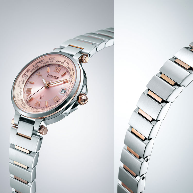 CITIZEN xC ハッピーフライトエコドライブ電波時計EC1014-65W 楽天市場