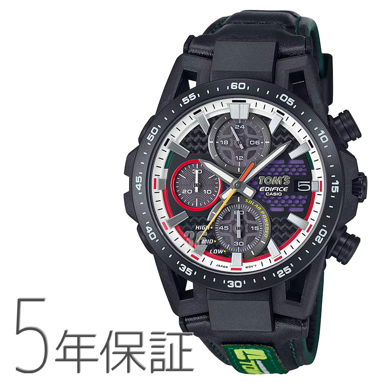 ［美品］カシオ【EDIFICE】TOM'SコラボECB-10TMS-1AJR ECB-10TMS-1AJR | CASIO