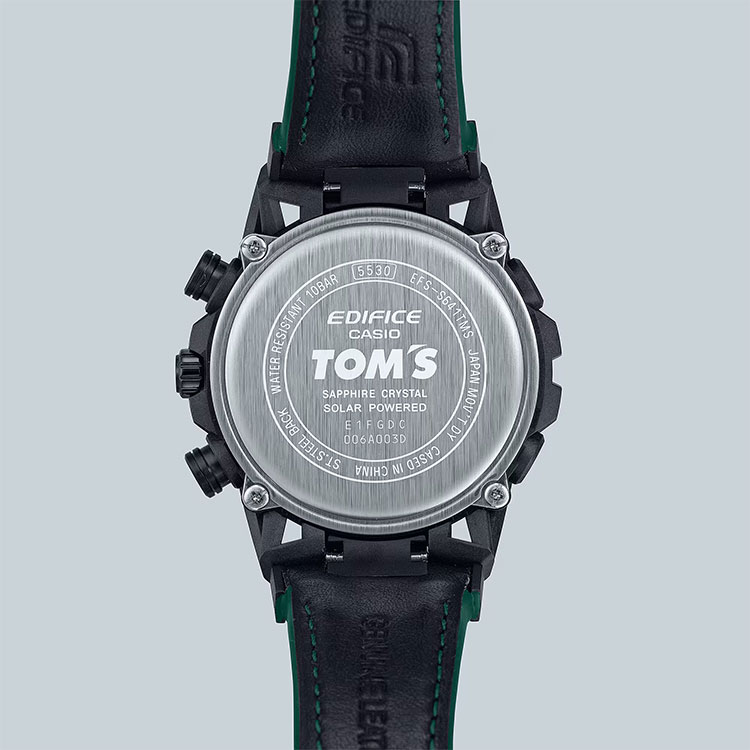 ［美品］カシオ【EDIFICE】TOM'SコラボECB-10TMS-1AJR ECB-10TMS-1AJR | CASIO