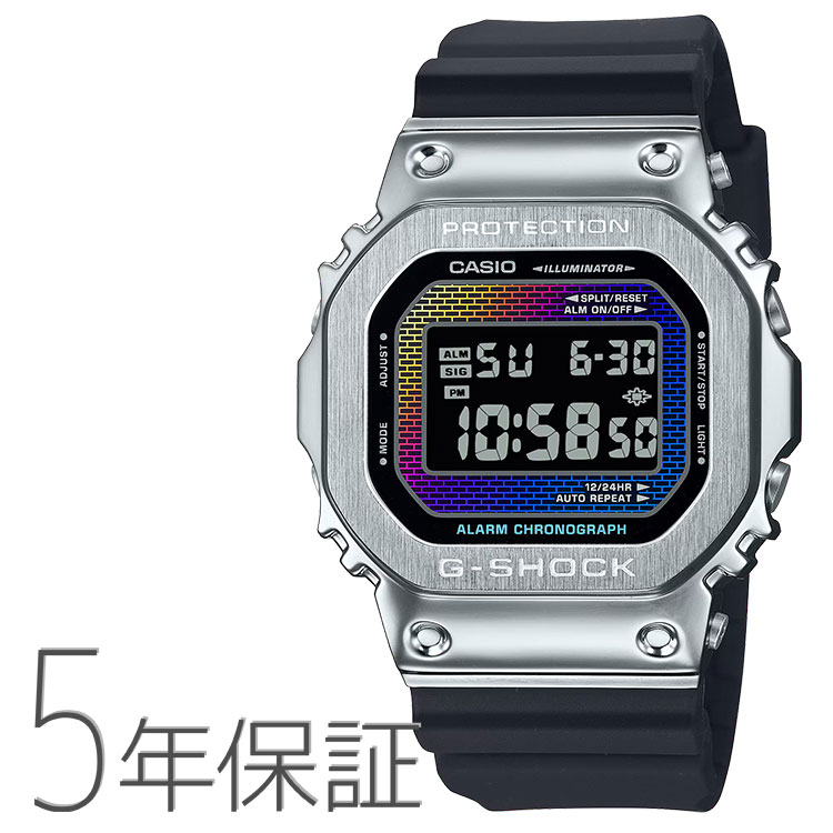 G-SHOCK Gショック レインボー Rainbow Brick Wall デジタル GM-5600RW