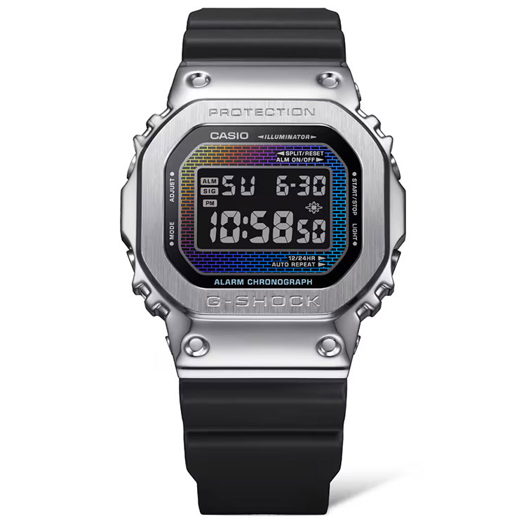 G-SHOCK Gショック レインボー Rainbow Brick Wall デジタル GM-5600RW