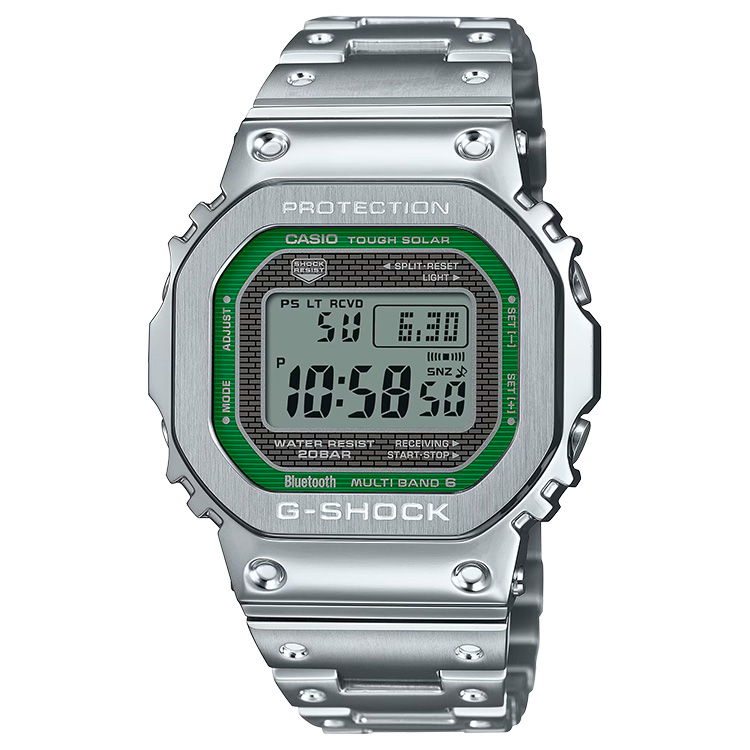 G-SHOCK gショック フルメタル スマホ連携 ソーラー デジタル 日本製