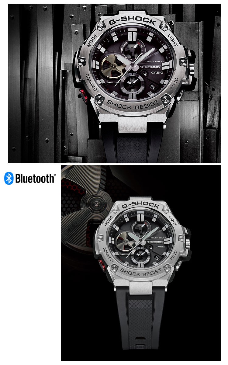 G-SHOCK g-shock Gショック GST-B100-1AJF カシオ CASIO G-STEEL G
