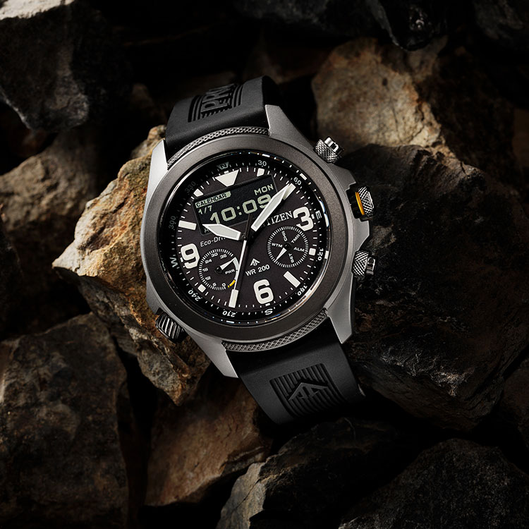 PROMASTER プロマスター シチズン CITIZEN LAND エコ・ドライブ