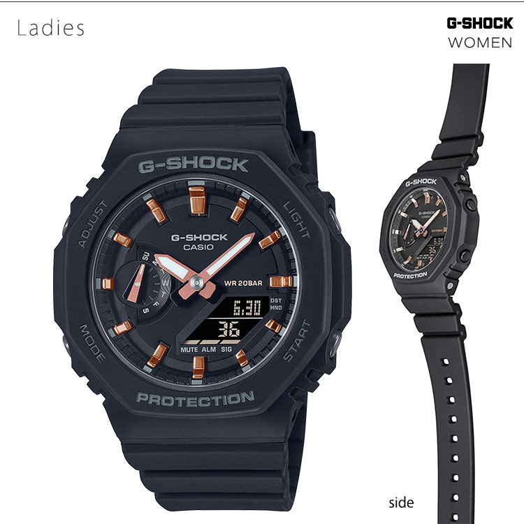 カシオ G-SHOCK GA-2100-1A1JF デジタルブラック 2点セット G-SHOCK ペアウォッチ ペアセット Gショック カシオ CASIO