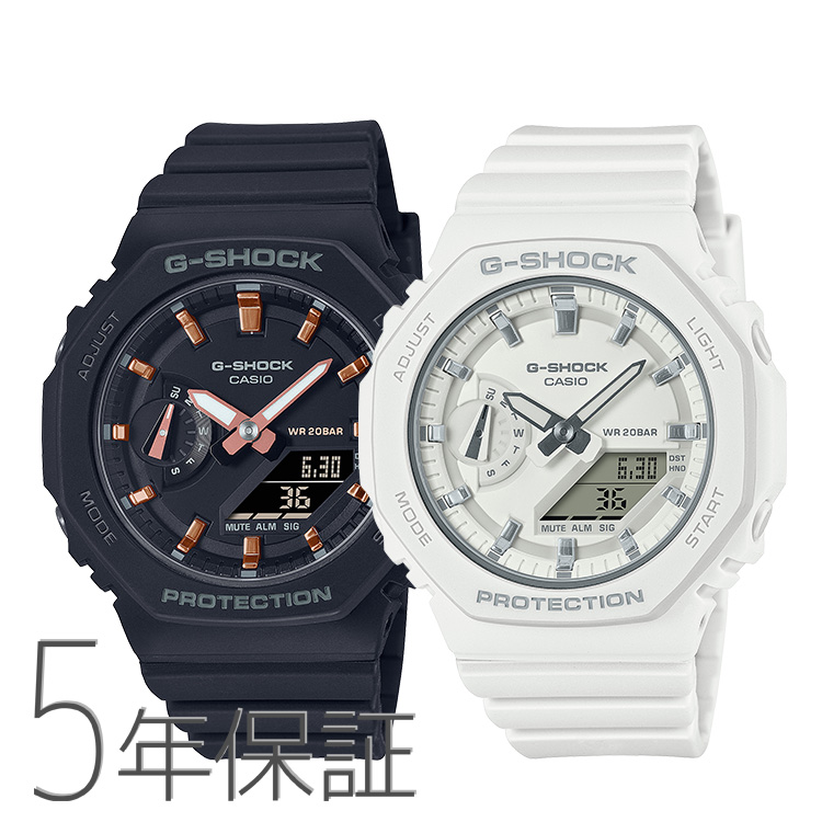 ペアウォッチ ペアセット G-SHOCK Gショック カシオ CASIO オクタングル バーインデックス ブラック ホワイト GMA-S2100-1AJF  GMA-S2100-7AJF : casiow-kpair0114 : e-Bloom Yahoo!店 - 通販 - Yahoo!ショッピング