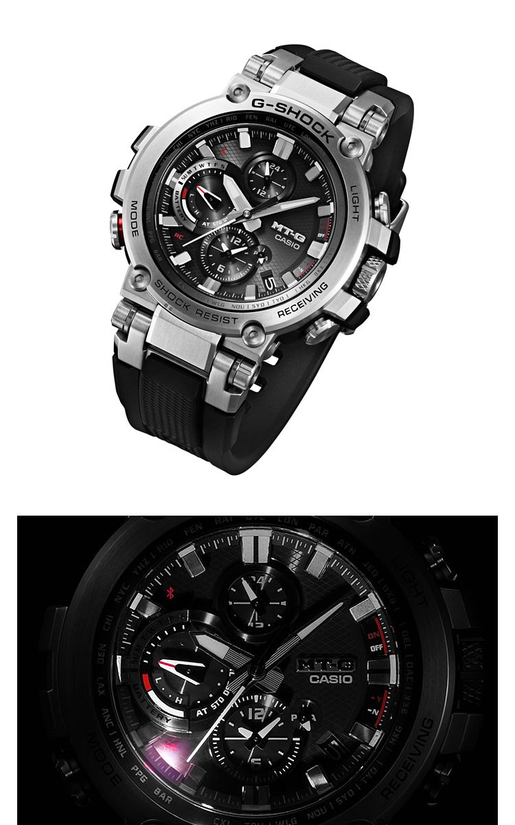 g-shock MT-G B1000-1AJF 電波ソーラー MT-G 豪華おまけ有！ Gショック G-SHOCK 電波 ソーラー メンズ