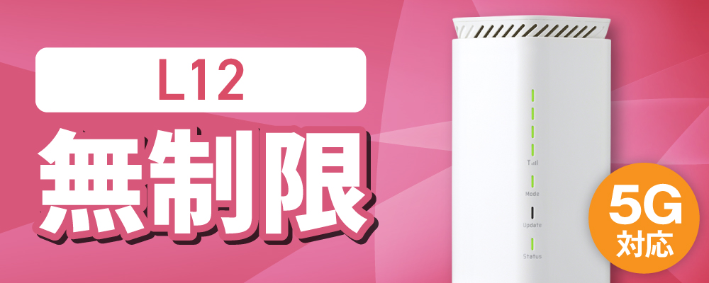 ホームルーター レンタル 無制限 5G 60日 wifiレンタル Wi-Fiレンタル WiMAX ワイマックス L12 置き型 テレワーク 在宅勤務｜e-ca-web｜02