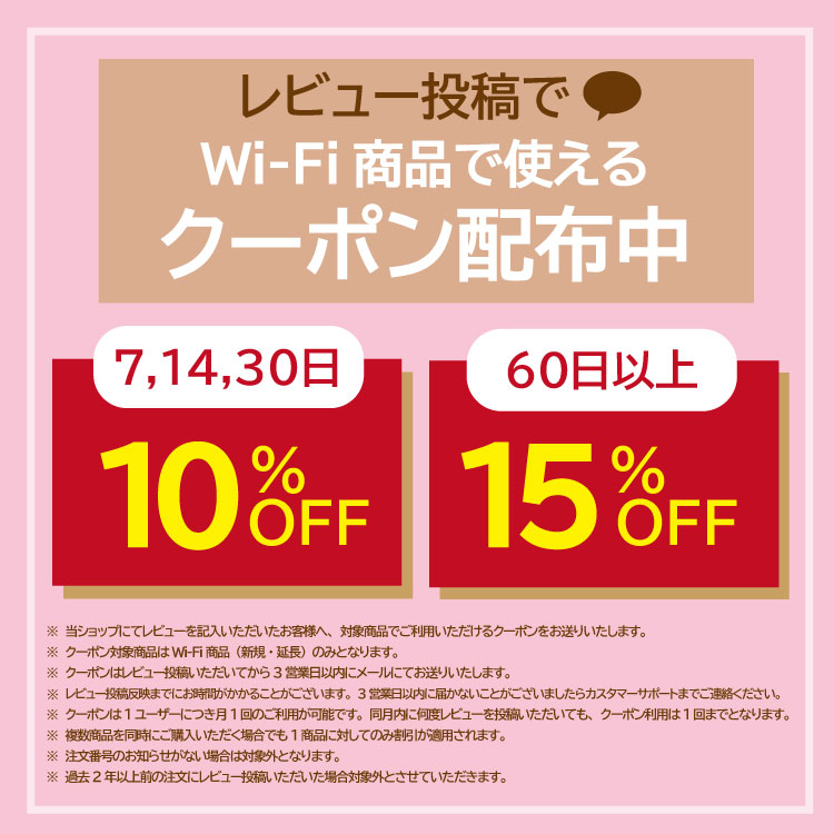 ポケットwifi レンタル 1ヵ月 50GB レンタルwifi 30日 wifi レンタル 30日 au FS030W｜e-ca-web｜18