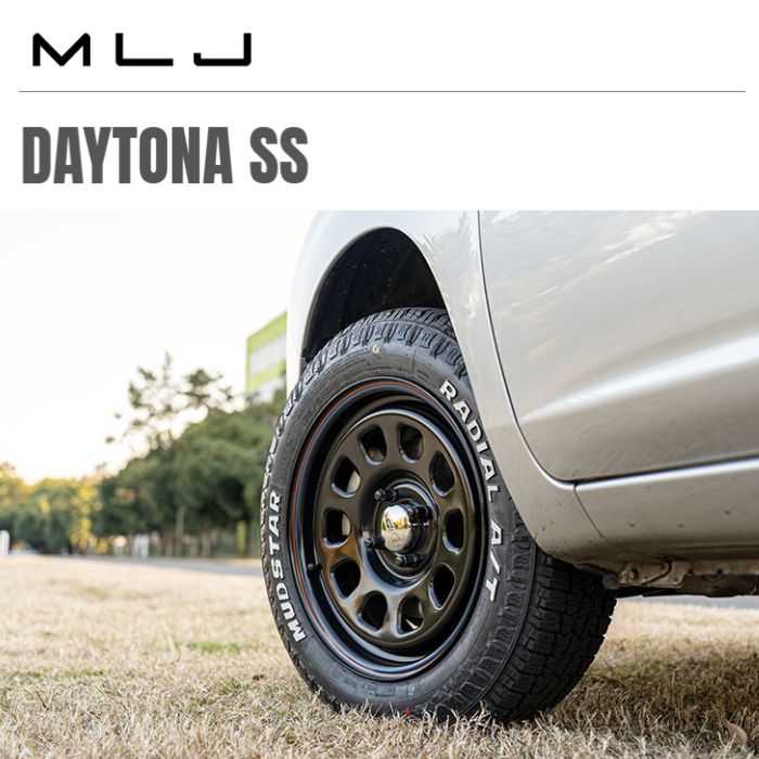 E26 キャラバン用 MLJ デイトナSS 16インチ ヨコハマ ジオランダーX-AT 215/65R16 109/107 タイヤ ホイール 4本SETの画像