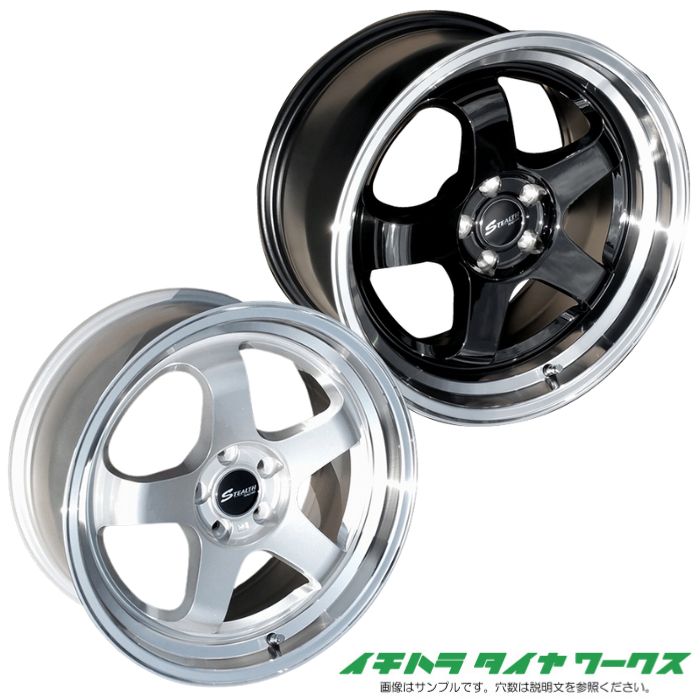 新品ホイール 4本セット商品】ステルスレーシング プログレス K36GT 17