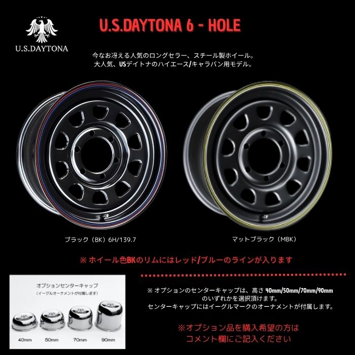 タイヤ、ホイール 【新品ホイール 4本セット商品】レッドライン クラフト U.S. デイトナ 15インチ 5.5J 4H-100 マットブラック 法人宛て送料無料