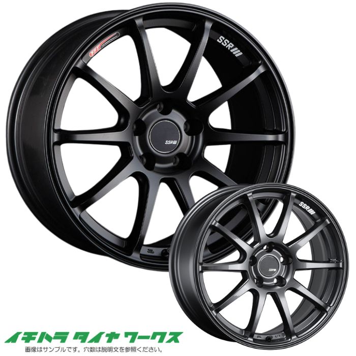 新品ホイール 4本セット商品】SSR GTV02 17インチ 7J 4H-100